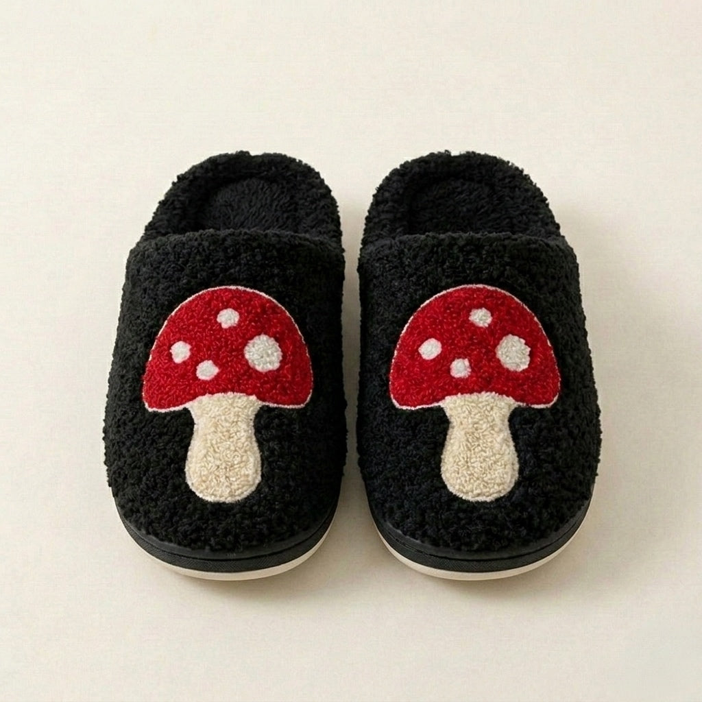 Chaussons Fancy Black Champi