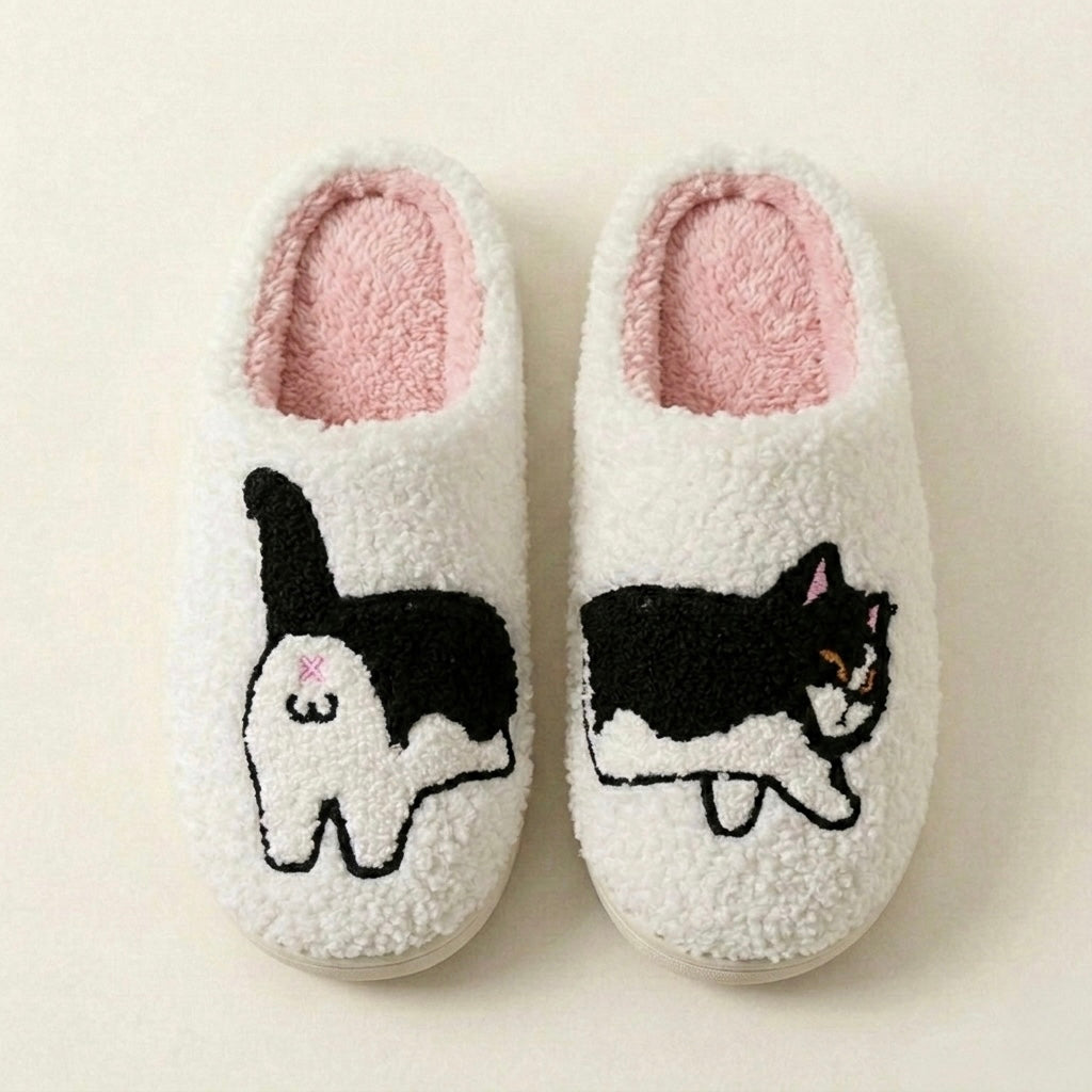 Chaussons Puppy Chat